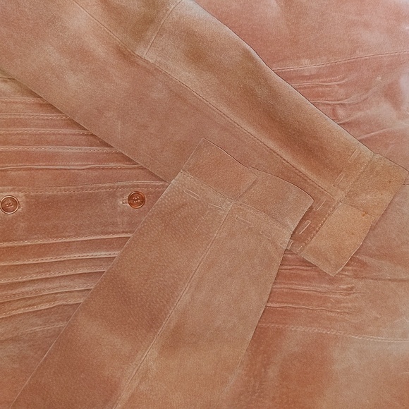 Margaret Godfrey leather suede jacket - Picture 11 of 11